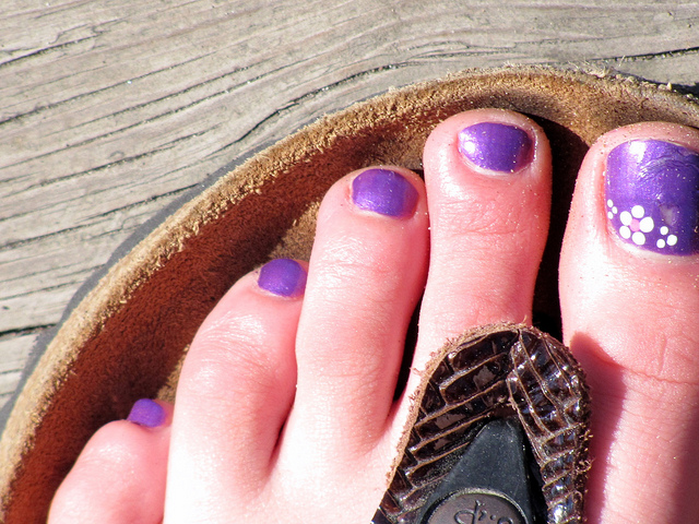 What is the main purpose of pedicure?